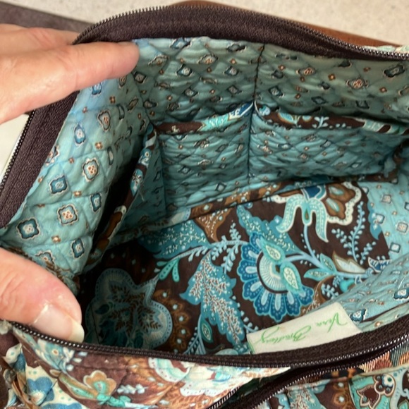 Vera Bradley fabric paisley floral purse - Picture 10 of 15